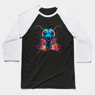 Ant Smiling Baseball T-Shirt